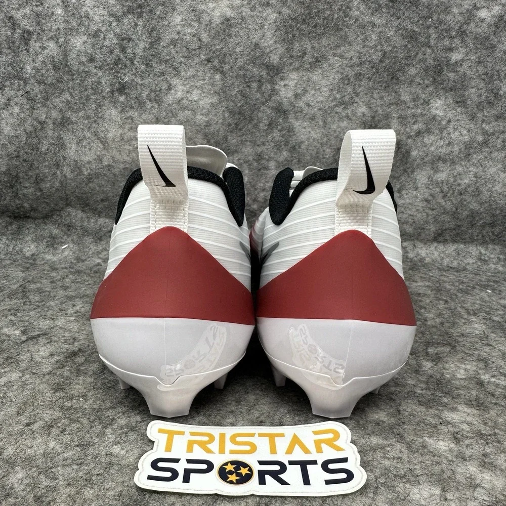 Nike Vapor Speed 3 Football Cleats Mens Size 9 White Team Crimson HM8849-102